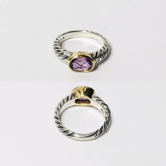 David Yurman Amethyst Ring - Picture 3 of 7